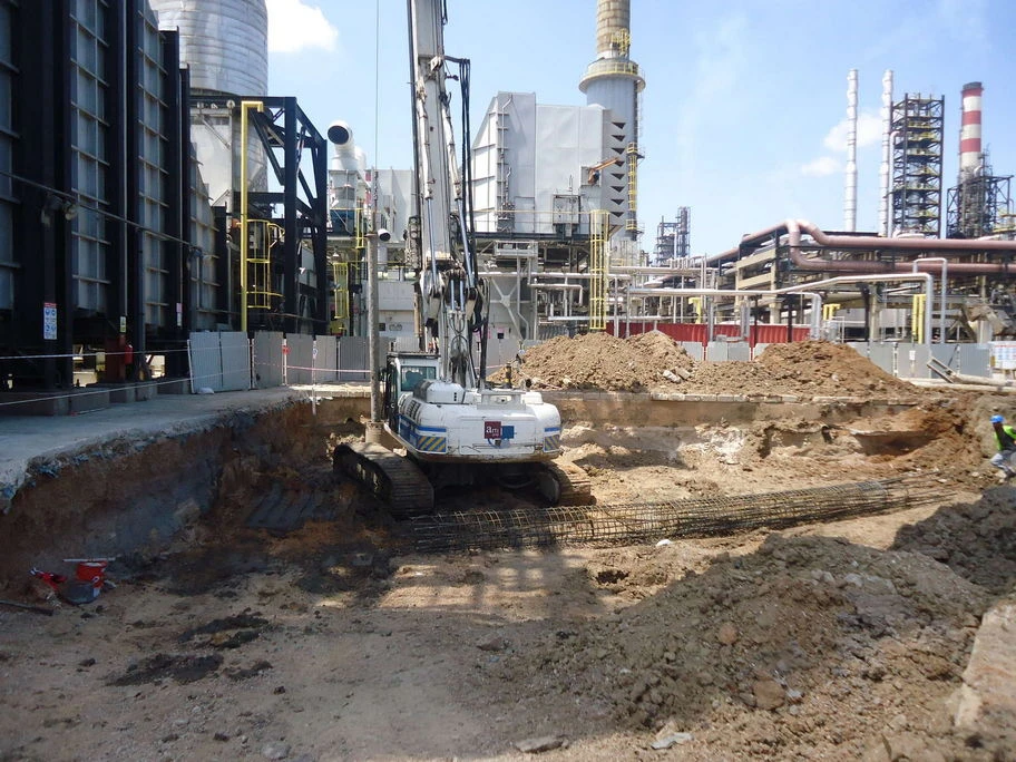 TÜPRAŞ HRSG TEMELİ İNŞAATI